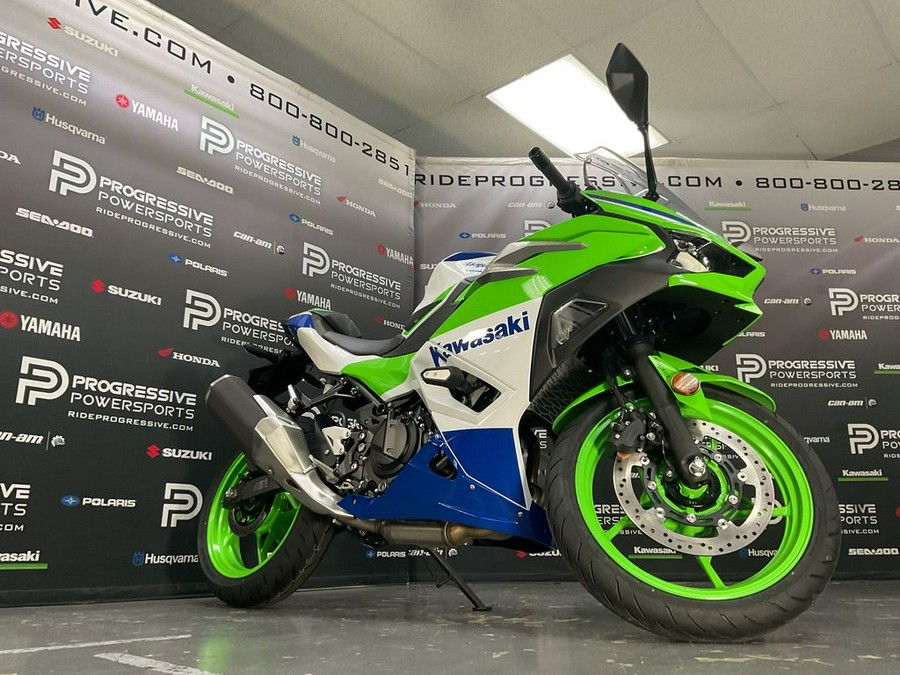 2024 Kawasaki Ninja® 500 SE 40th Anniversary Edition ABS