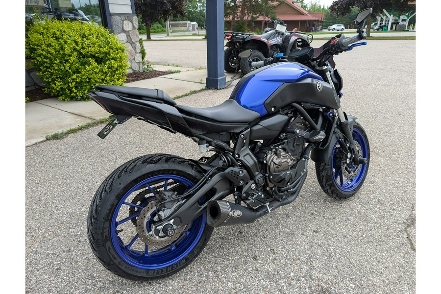 2018 Yamaha MT-07