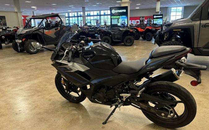 2025 Kawasaki Ninja 500 ABS Metallic Flat Spark Black/Metallic