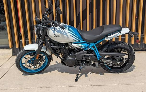 2026 Royal Enfield Guerrilla 450 Brava Blue