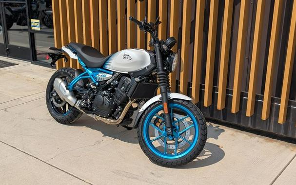 2026 Royal Enfield Guerrilla 450 Brava Blue