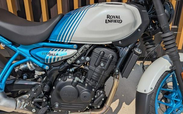 2026 Royal Enfield Guerrilla 450 Brava Blue