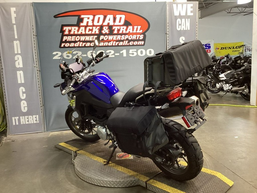 2021 BMW F 750 GS San Marino Blue Metallic