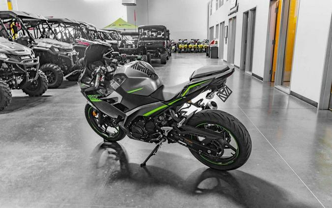 2021 Kawasaki Ninja 400 ABS Metallic Gray/Metallic Magnetic Dar