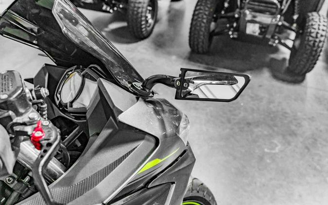 2021 Kawasaki Ninja 400 ABS Metallic Gray/Metallic Magnetic Dar