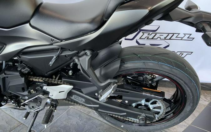 2022 Kawasaki Ninja® 650 Metallic Matte Graphenesteel Gray