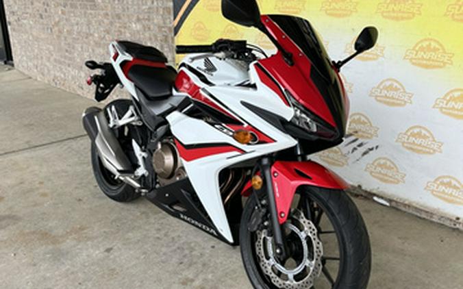 2018 Honda CBR500R ABS