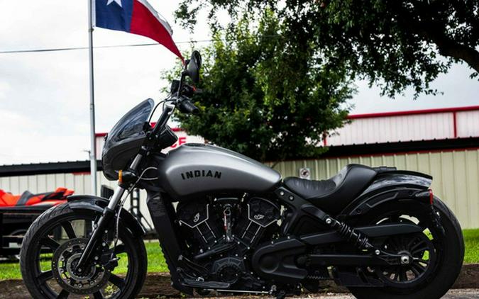 2023 Indian Scout Rogue Sixty ABS Titanium Smoke