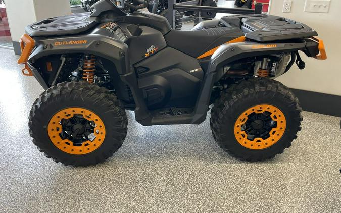 2025 Can-Am OUTLANDER XTP 1000 - MINERAL GRY/ORNG CRUSH ATV