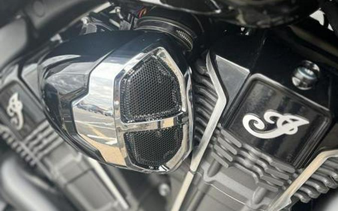 2026 Indian Motorcycle® Challenger® Dark Horse® 112 w/PowerBand Audio Black Crystal w/Black Metalli