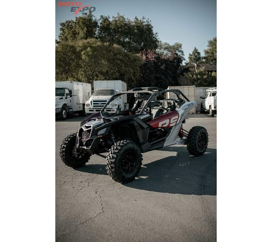 2024 Can-Am® Maverick X3 RS Turbo Fiery Red & Hyper Silver