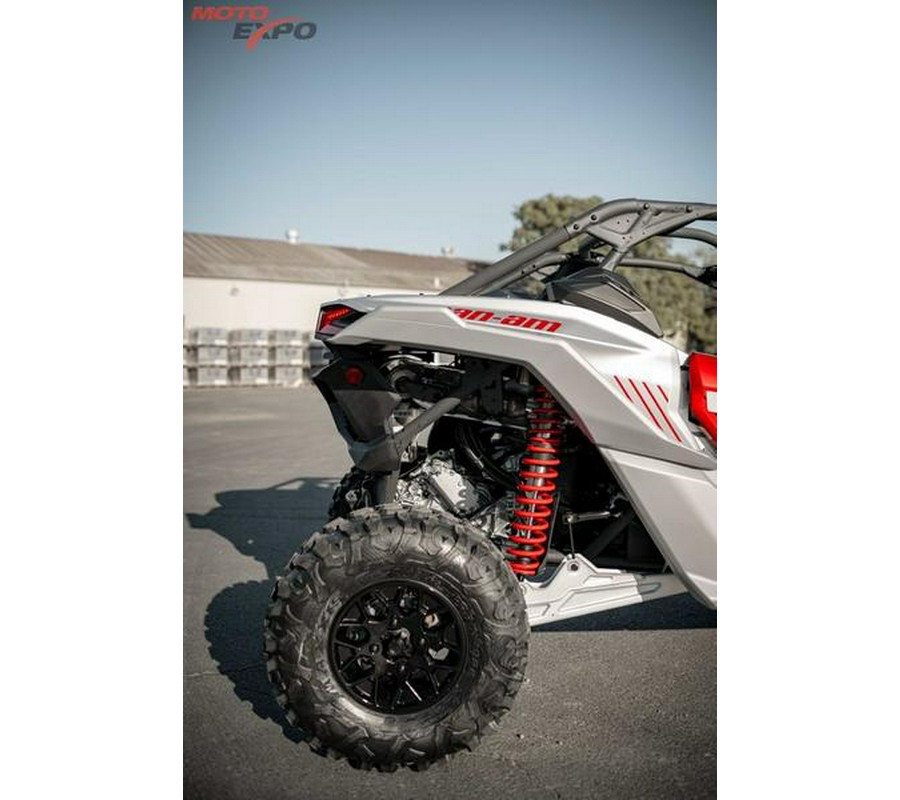 2024 Can-Am® Maverick X3 RS Turbo Fiery Red & Hyper Silver