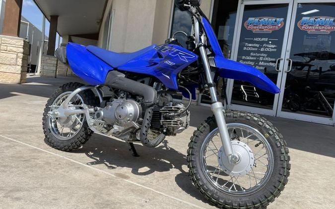 New 2024 YAMAHA TTR50E TEAM BLUE