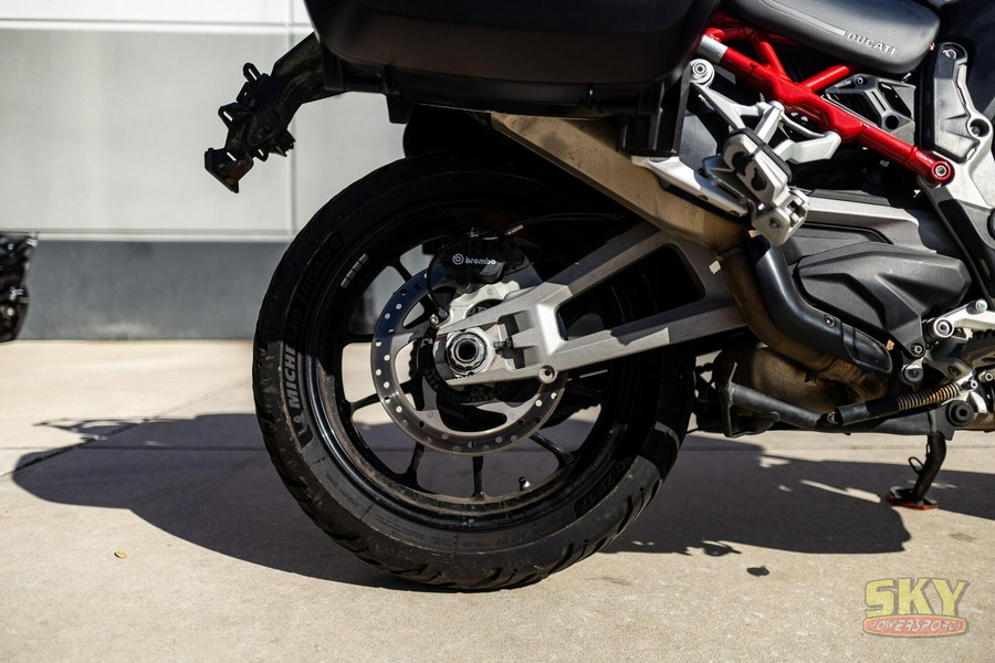 2023 Ducati Multistrada V4 S Iceberg White Alloy Wheels TravelRadar