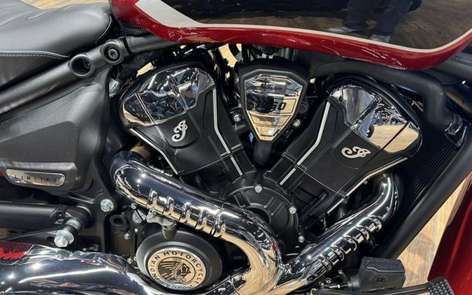 2025 Indian Scout Classic Limited +Tech Sunset Red Metallic