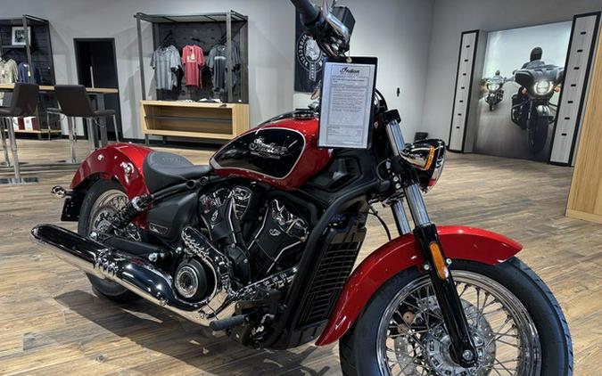 2025 Indian Scout Classic Limited +Tech Sunset Red Metallic