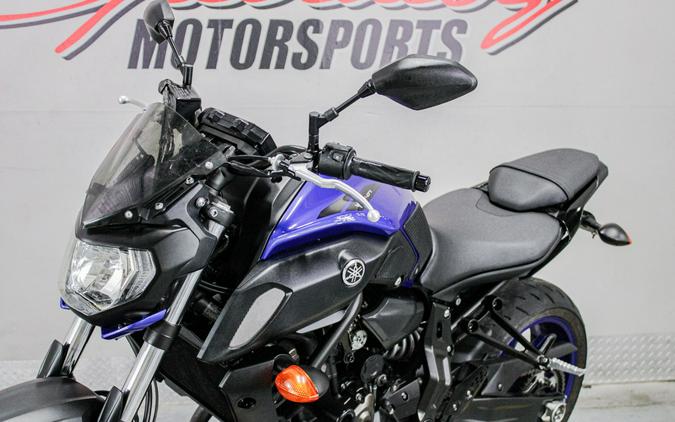 2018 Yamaha MT-07