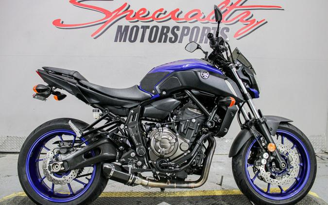 2018 Yamaha MT-07