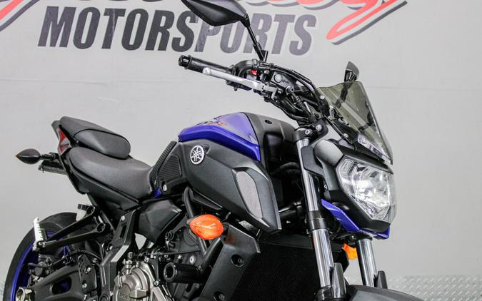 2018 Yamaha MT-07