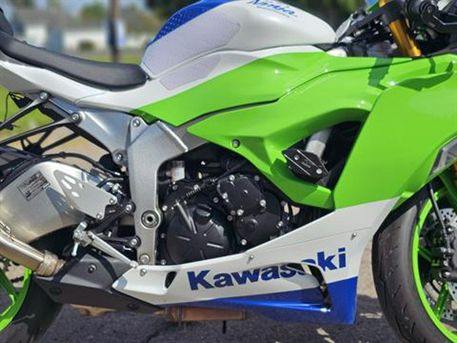 2024 Kawasaki Ninja ZX-6R 40th Anniversary Edition ABS