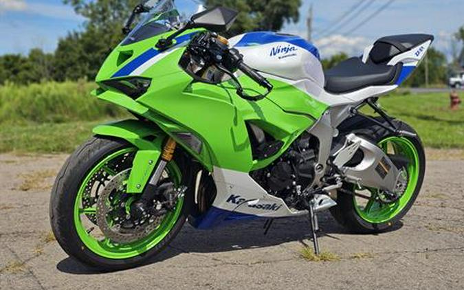 2024 Kawasaki Ninja ZX-6R 40th Anniversary Edition ABS