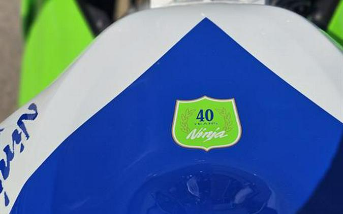 2024 Kawasaki Ninja ZX-6R 40th Anniversary Edition ABS