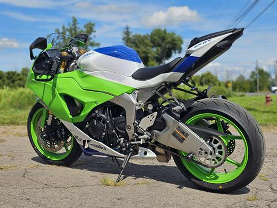 2024 Kawasaki Ninja ZX-6R 40th Anniversary Edition ABS