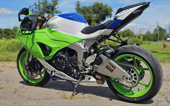2024 Kawasaki Ninja ZX-6R 40th Anniversary Edition ABS