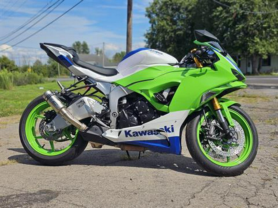 2024 Kawasaki Ninja ZX-6R 40th Anniversary Edition ABS