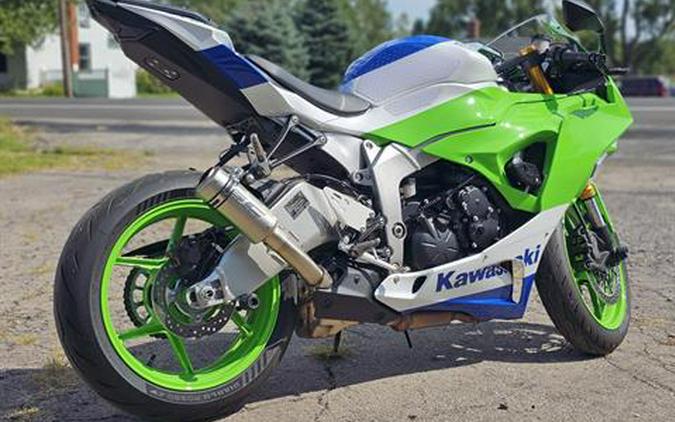 2024 Kawasaki Ninja ZX-6R 40th Anniversary Edition ABS