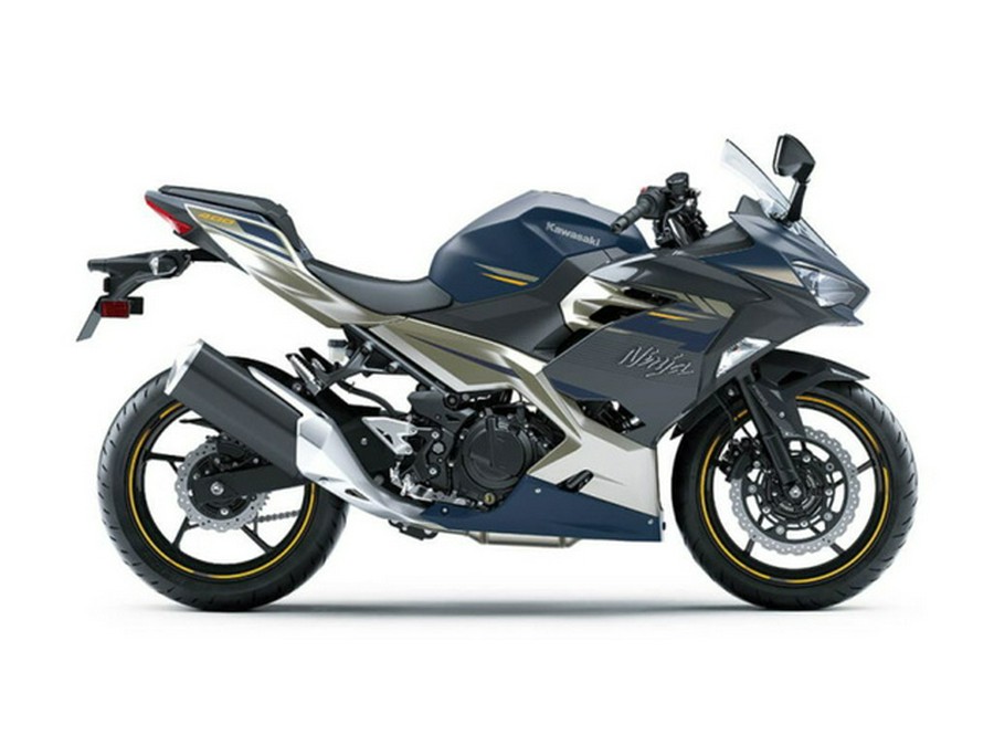 2023 Kawasaki Ninja 400 Metallic Magnetic Dark GrayTwilight Bl