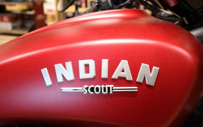 2024 Indian Motorcycle® Scout® Bobber ABS Sunset Red Smoke