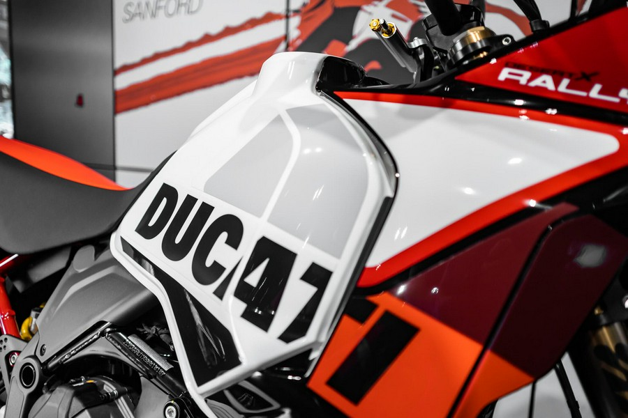 2025 Ducati DESERTX RALLY BIANCO
