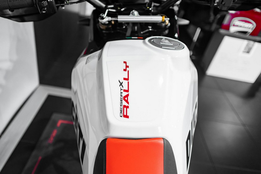 2025 Ducati DESERTX RALLY BIANCO