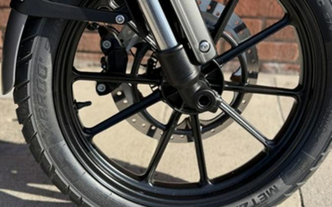 2024 Triumph Scrambler 400 X Carnival Red Phantom Black