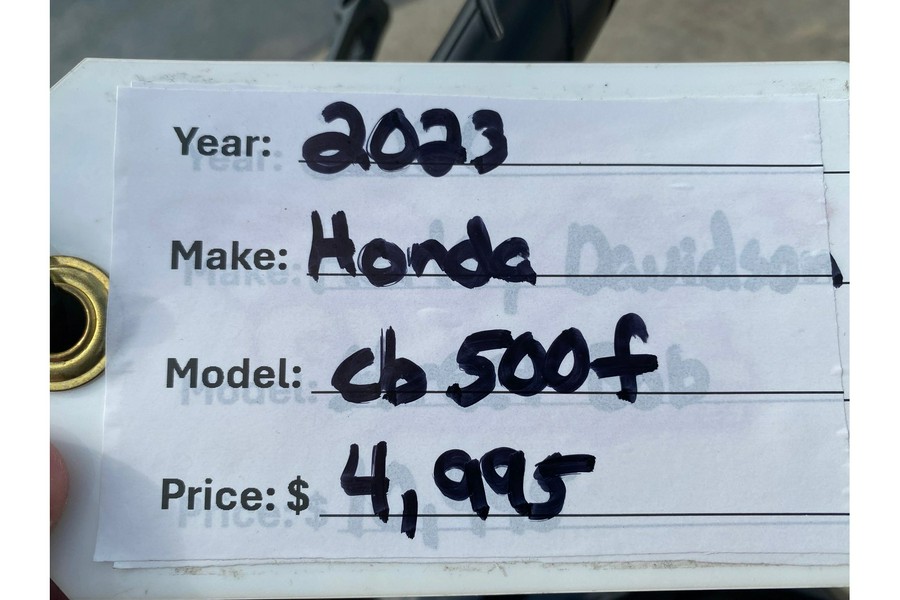2023 CB500F ABS Naked Sportbike - Honda