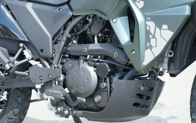2025 Kawasaki KLR 650 S Metallic Matte Old School Green