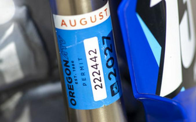 2025 Yamaha YZ 250F Team Yamaha Blue