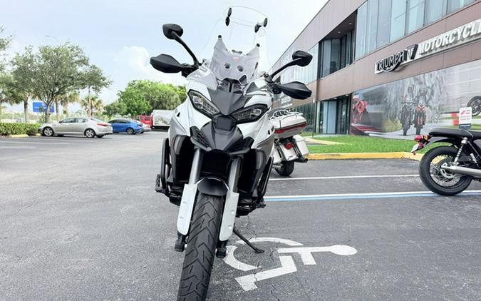 2025 Ducati Multistrada V4 S Travel & Radar Iceberg White