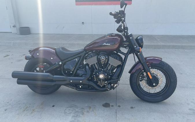 2025 Indian Motorcycle® Chief® Bobber Dark Horse® Maroon Metallic