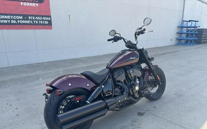 2025 Indian Motorcycle® Chief® Bobber Dark Horse® Maroon Metallic