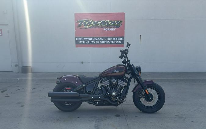 2025 Indian Motorcycle® Chief® Bobber Dark Horse® Maroon Metallic