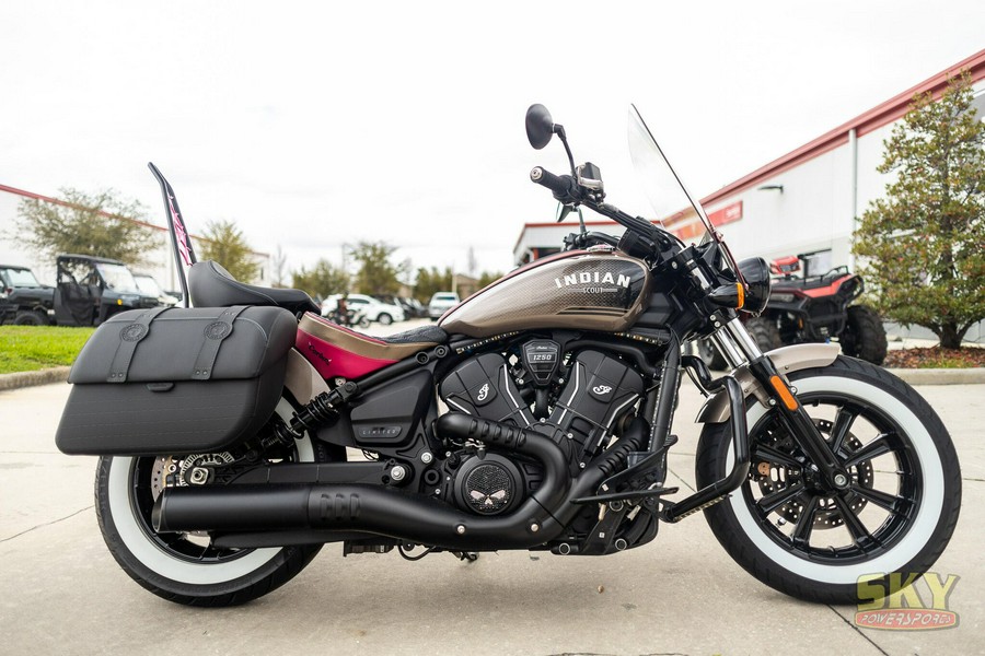2025 Indian Motorcycle SCOUT BOBBER LTD NARA BRNZ MTLC TEC 49ST Limited Tech