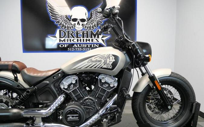 2023 Indian Motorcycle® Scout® Bobber Twenty ABS Silver Quartz Smoke