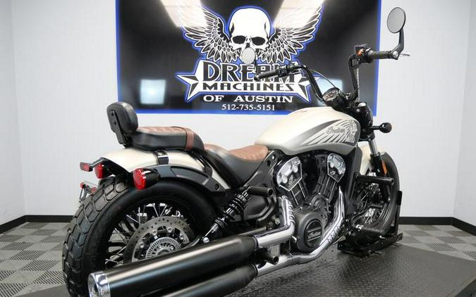 2023 Indian Motorcycle® Scout® Bobber Twenty ABS Silver Quartz Smoke