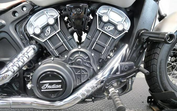 2023 Indian Motorcycle® Scout® Bobber Twenty ABS Silver Quartz Smoke