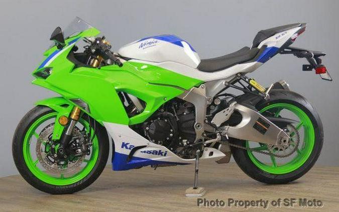 2024 Kawasaki Ninja ZX-6R 40th Anniversary ABS