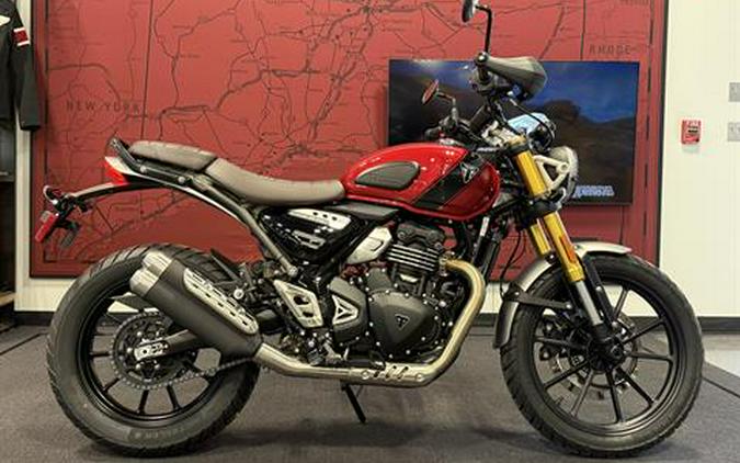 2025 Triumph Scrambler 400 X