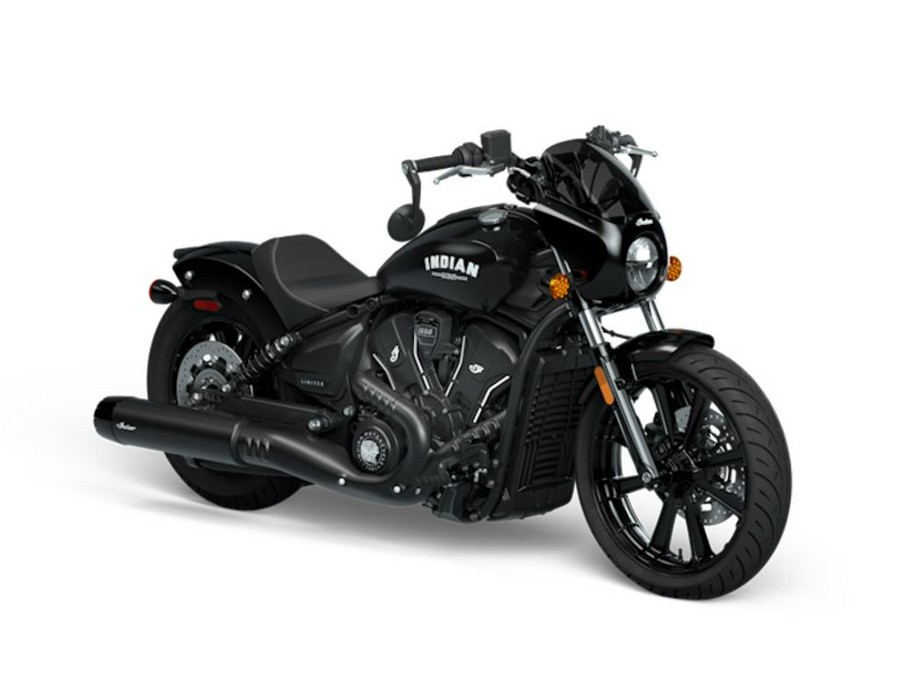 2025 Indian Motorcycle® Sport Scout® Limited +Tech Black Metallic