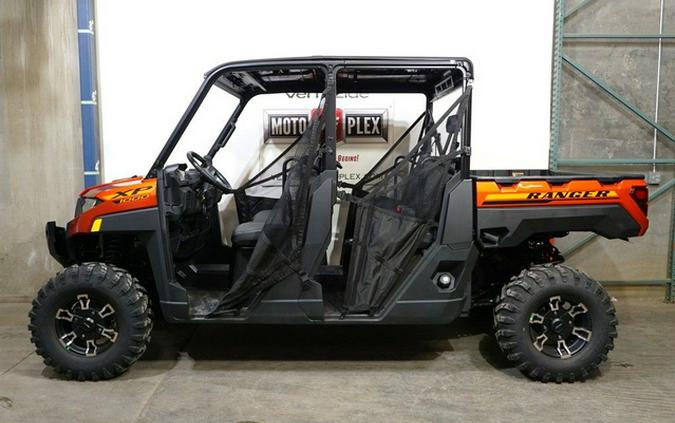 2025 Polaris Ranger Crew XP 1000 Premium Orange Rust